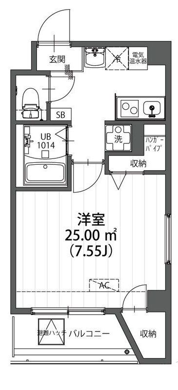 ＶＩＳＴＡ北池袋の間取り|間取りです。