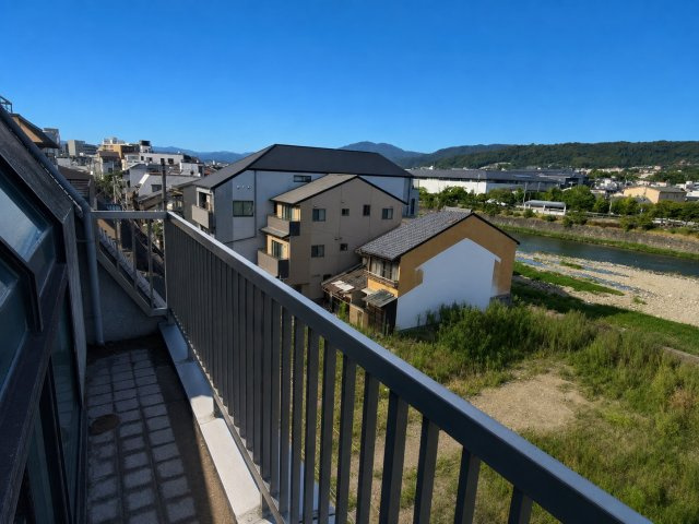 下二之宮町のバルコニー