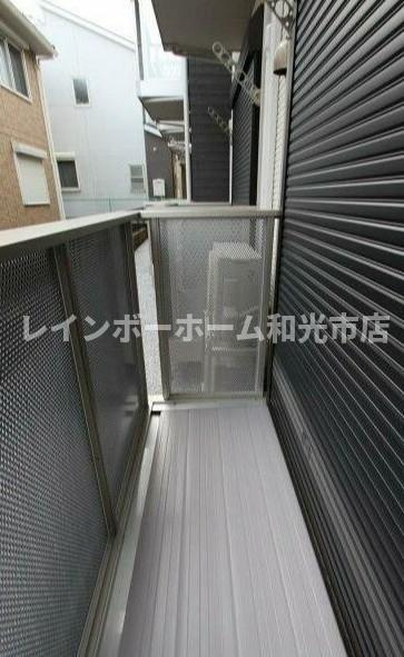 ペッパーコーンのバルコニー