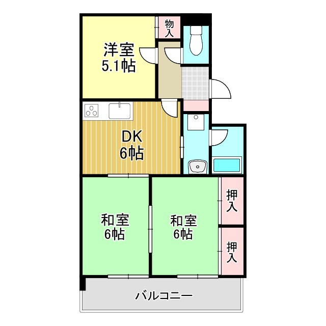 中根ビルの間取り