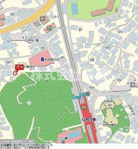 ＳＨ弘明寺の地図