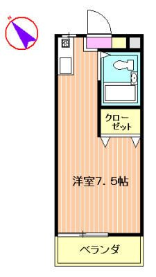 ハイツイマイの間取り