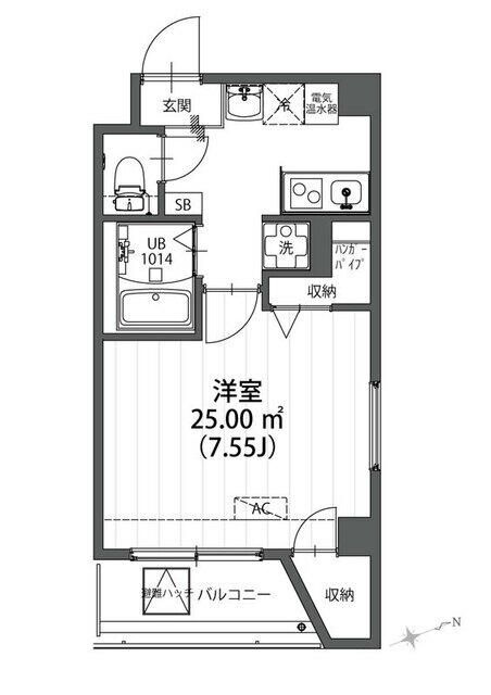 ＶＩＳＴＡ北池袋の間取り