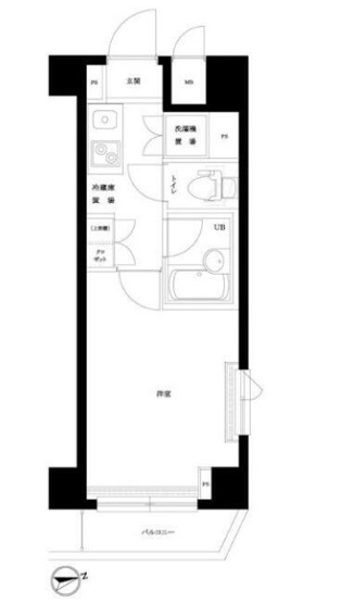 【間取り】 | ルーブル野方伍番館