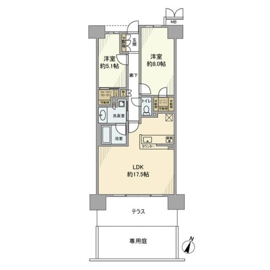 【間取り】 | ファーストリンクレジデンス