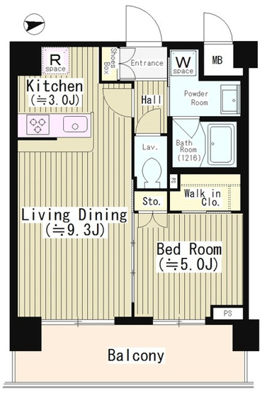 【間取り】 | エディアン目黒本町