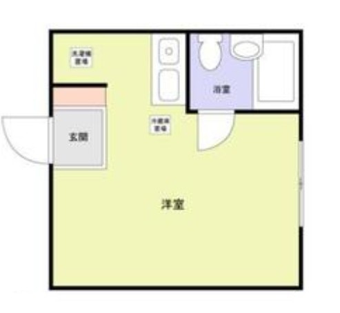 ヴィラ大塚の間取り|間取りです。