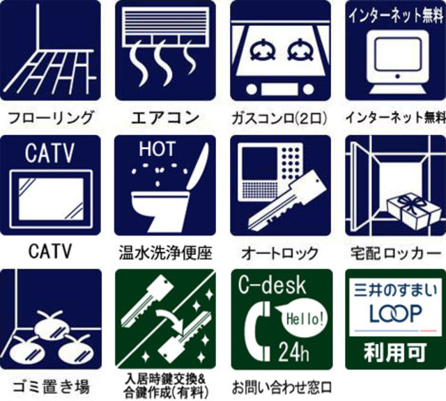 Ｂ．Ｇ．Ｇｒａｎｄ代々木上原のその他共用部分
