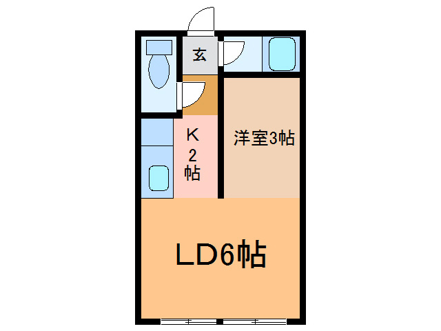 スカイパレスⅦの間取り