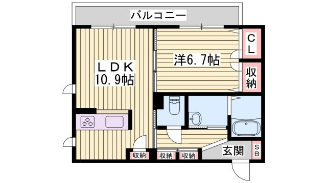 リバーツリーの間取り