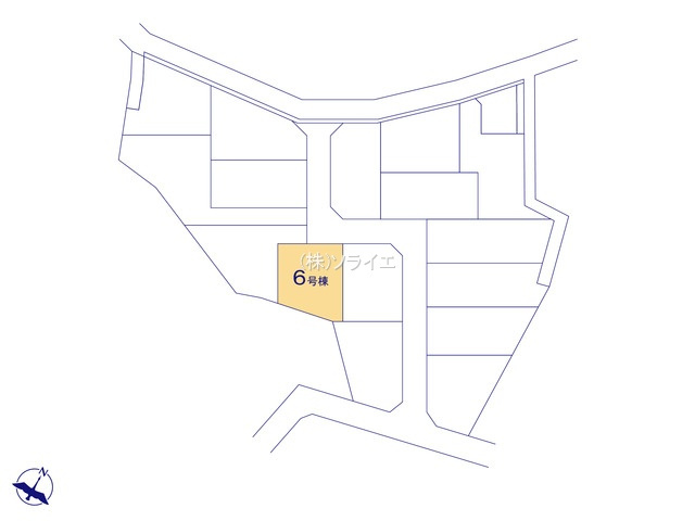 戸建 入間市高倉５丁目の区画図