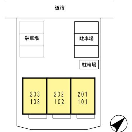 グランモアの区画図