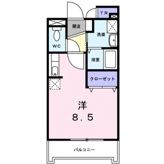 【間取り】 | ヴィレッジ　トミタ　Ｄ