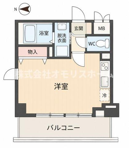 パインコート梅屋敷の間取り