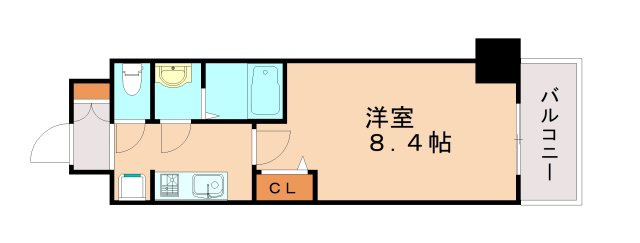 アドバンス神戸マリスⅠの間取り