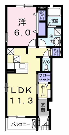 シャロ－ムＴの間取り
