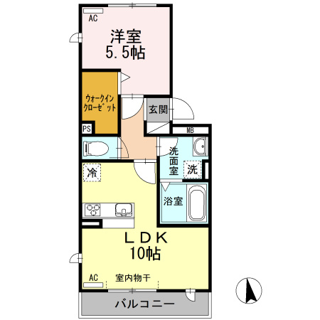 グランドール高倉　　刈谷市の賃貸ならクラスホーム刈谷店の間取り