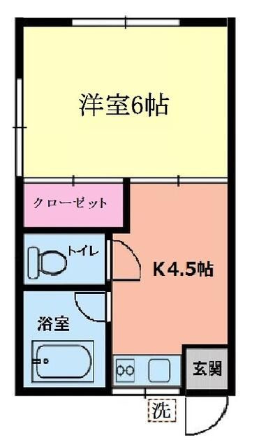 蓼科コーポの間取り