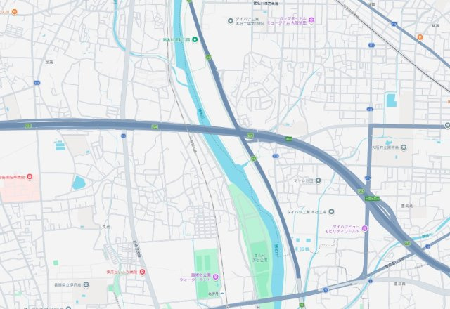 池田市神田　第2期　新築一戸建ての地図