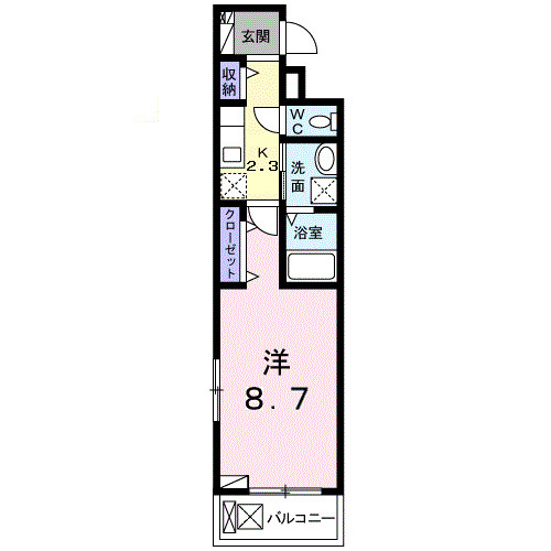 アクアプラ島田の間取り