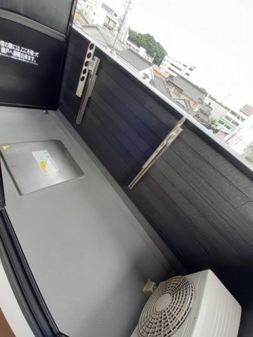 アクアプラ島田のバルコニー