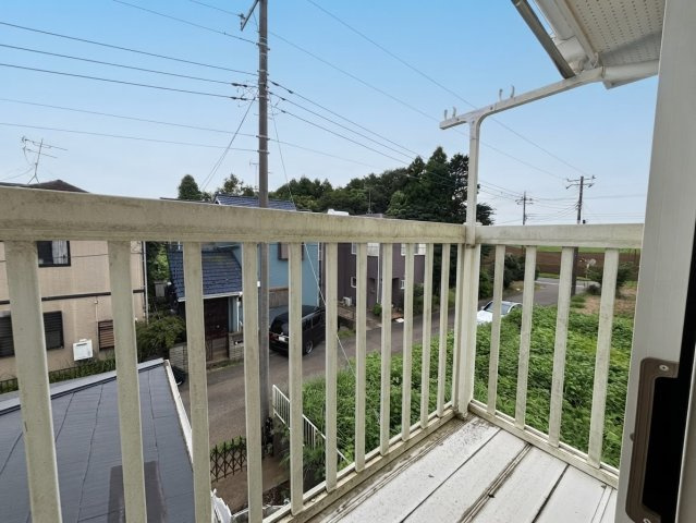 山武市横田　中古戸建のバルコニー