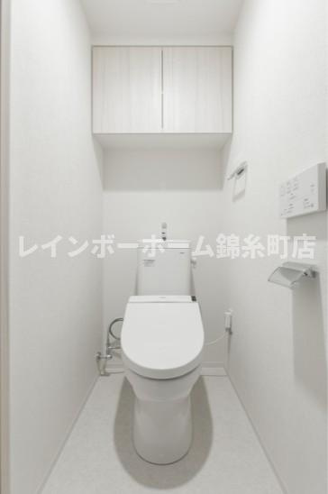 台東区台東２丁目の賃貸マンションのトイレ