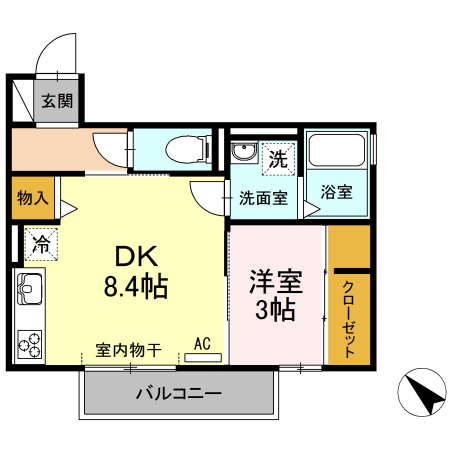 ボンテール池端　　刈谷市近郊の賃貸はクラスホーム刈谷店の間取り