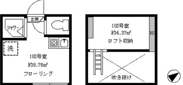 フェリスメリーの間取り