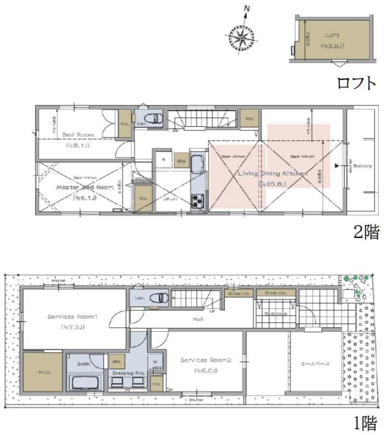 豊島区千早3丁目　新築戸建　全3棟のその他