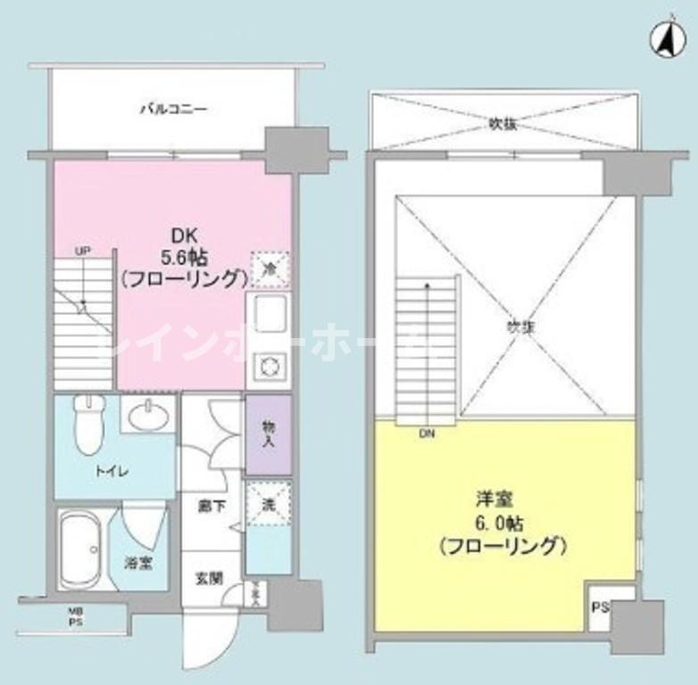 Ｔｅｒｒａ湘南台※初期費用分割あと払いサービス利用可能物件の間取り