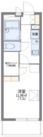 レオパレスＹＵＭＥの間取り