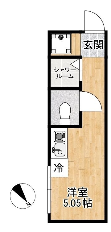 CORDEA町屋の間取り