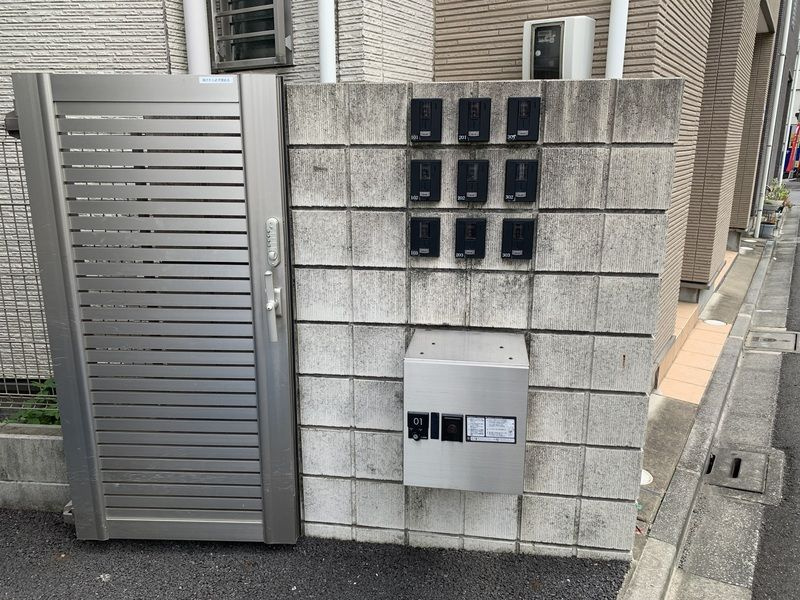 CORDEA町屋のエントランス
