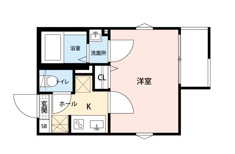 シャーブルックの間取り