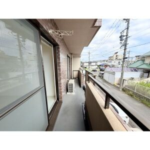 グレードハイツ新守山Ⅱのバルコニー