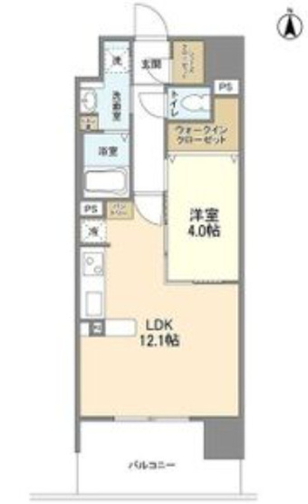 【間取り】 | ハイラインⅢ