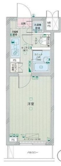 ルーブル中野新橋弐番館の間取り