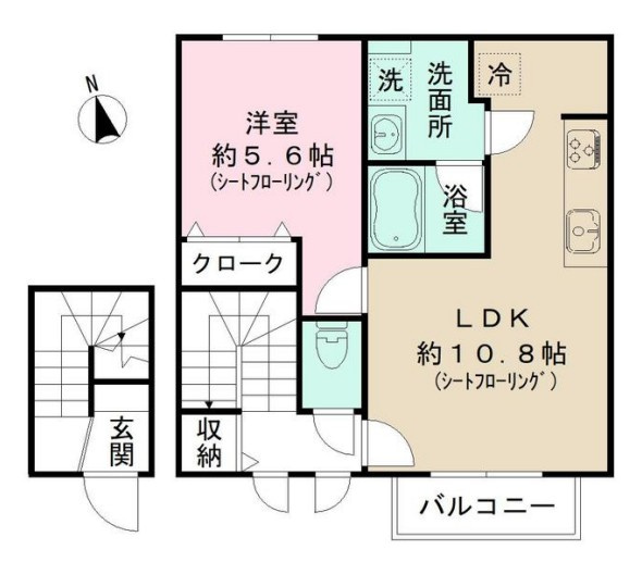 クレシアーノの間取り
