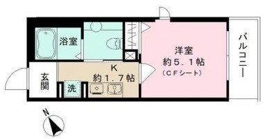 クラージェ津田沼の間取り