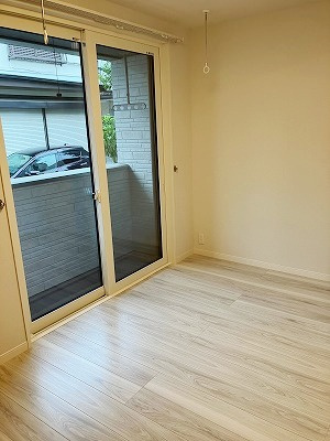 Parterre Courtの寝室