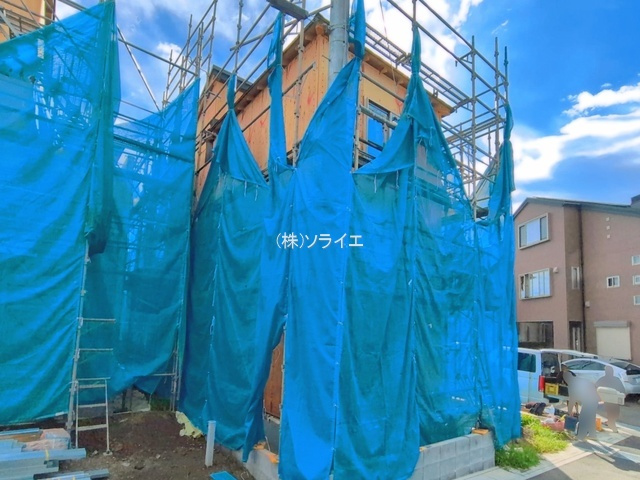 入間市高倉10期　全15棟　新築戸建　グラファーレの前面道路含む現地写真