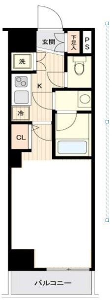 PREMIUM CUBE G 上野の間取り