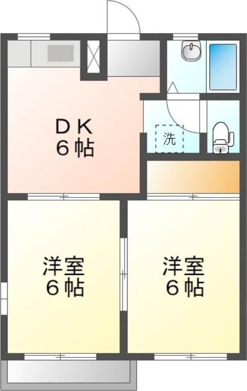 セレクト21Bの間取り