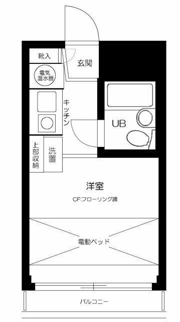 ピアレス上池袋の間取り