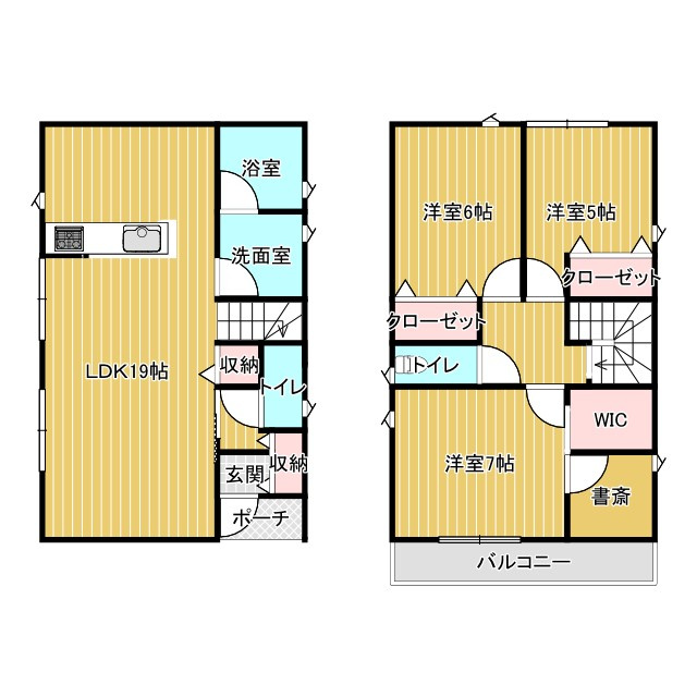 仙台市若林区沖野３丁目の新築一戸建