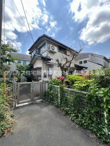 練馬区上石神井2丁目　土地　西武新宿線　上石神井の前面道路含む現地写真
