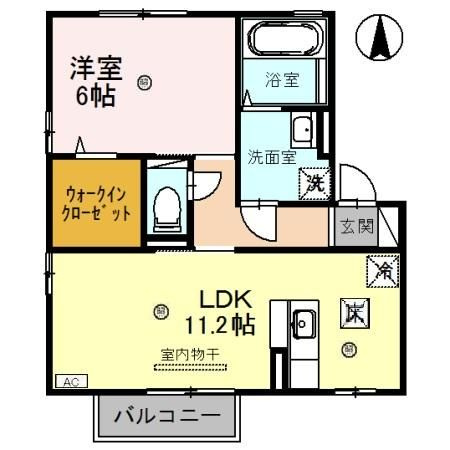 リビングタウン村国　D