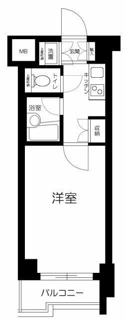 ルーブル江古田参番館 の間取り