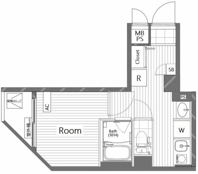 ライオンズマンション大森本町第３の間取り|間取りです。